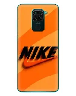 Чехол для Xiaomi Redmi 10X с картинкой «Оранжевый драйв Nike» Чехол для Xiaomi Redmi 10X с картинкой «Оранжевый драйв Nike»
