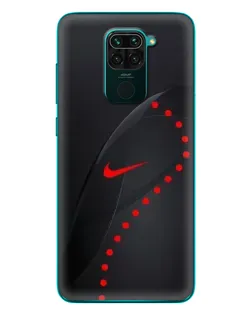 Чехол для Xiaomi Redmi 10X с картинкой «Абстрактный дизайн Nike»