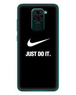 Чехол для Xiaomi Redmi 10X с картинкой «Классический принт Nike»