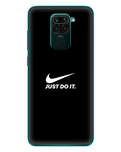 Чехол для Xiaomi Redmi 10X с картинкой «Минимализм от Nike»
