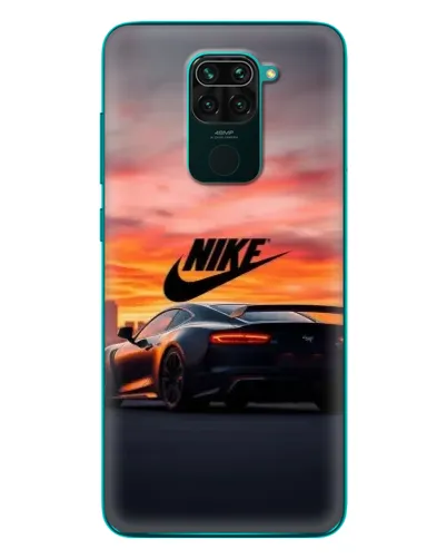 Чехол для Xiaomi Redmi 10X с картинкой «Nike и суперкар»
