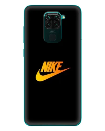 Чехол для Xiaomi Redmi 10X с картинкой «Золотой логотип Nike»