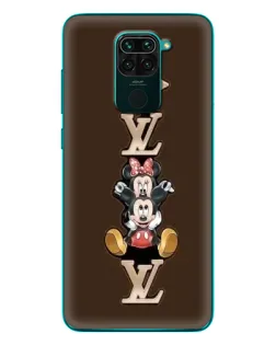 Чехол для Xiaomi Redmi 10X с картинкой «LV и Микки Маус»