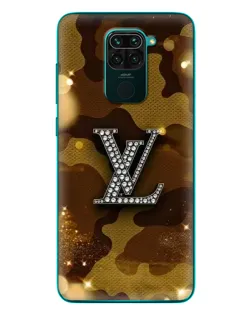 Чехол для Xiaomi Redmi 10X с картинкой «Камуфляжный Louis Vuitton»