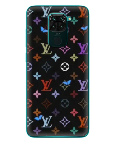 Чехол для Xiaomi Redmi 10X с картинкой «Цветная монограмма LV»
