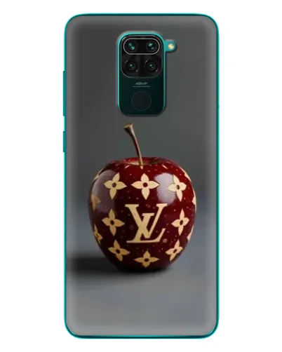 Чехол для Xiaomi Redmi 10X с картинкой «Красное яблоко LV»