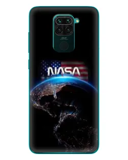 Чехол для Xiaomi Redmi 10X с картинкой «Земля из космоса NASA»