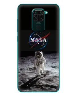 Чехол для Xiaomi Redmi 10X с картинкой «Астронавт на Луне»