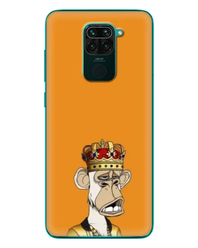Чехол для Xiaomi Redmi 10X с картинкой «Золотая обезьяна Bored Ape»
