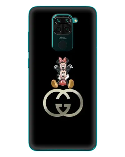 Чехол для Xiaomi Redmi 10X с картинкой «Минни Маус на лого» Чехол для Xiaomi Redmi 10X с картинкой «Минни Маус на лого»