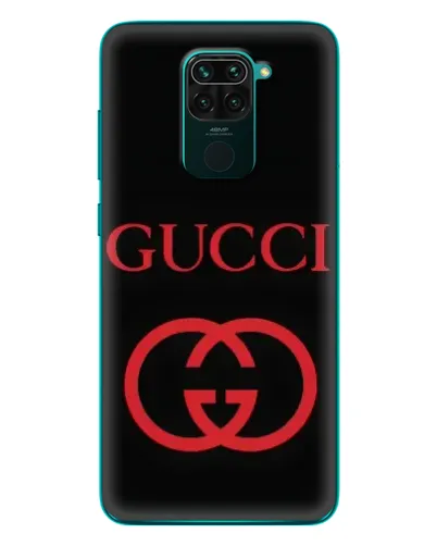Чехол для Xiaomi Redmi 10X с картинкой «Gucci — красный логотип» Чехол для Xiaomi Redmi 10X с картинкой «Gucci — красный логотип»