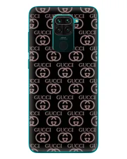 Чехол для Xiaomi Redmi 10X с картинкой «Классическая монограмма Gucci»