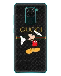 Чехол для Xiaomi Redmi 10X с картинкой «Микки Маус Gucci»