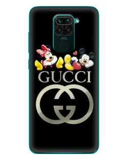 Чехол для Xiaomi Redmi 10X с картинкой «Gucci — герои Disney»