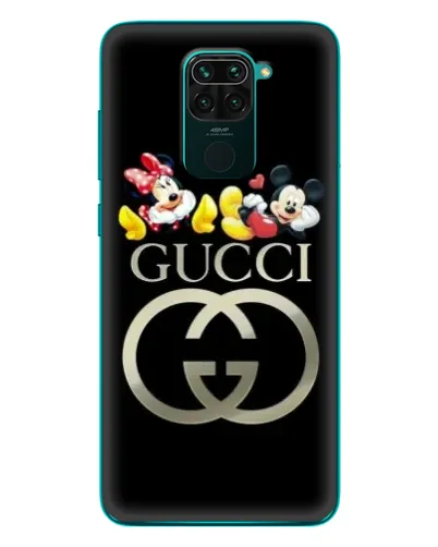 Чехол для Xiaomi Redmi 10X с картинкой «Gucci — герои Disney» Чехол для Xiaomi Redmi 10X с картинкой «Gucci — герои Disney»