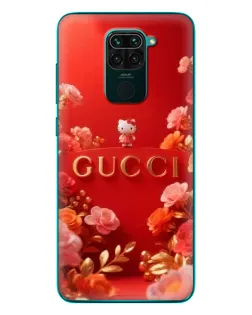 Чехол для Xiaomi Redmi 10X с картинкой «Gucci — золотой сад»