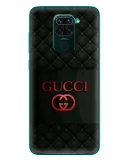 Чехол для Xiaomi Redmi 10X с картинкой «Gucci — стеганый черный»