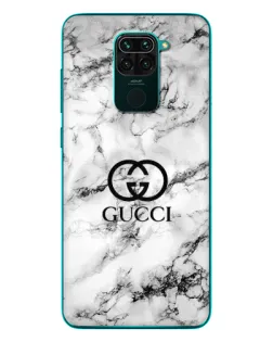 Чехол для Xiaomi Redmi 10X с картинкой «Gucci — мраморный шик»