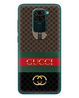 Чехол для Xiaomi Redmi 10X с картинкой «Gucci — брендированный десерт»