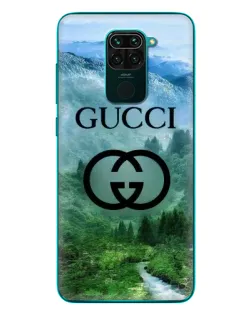 Чехол для Xiaomi Redmi 10X с картинкой «Gucci — горный пейзаж»