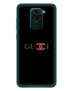 Чехол для Xiaomi Redmi 10X с картинкой «Gucci — красный градиент»
