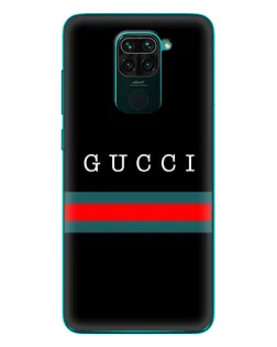 Чехол для Xiaomi Redmi 10X с картинкой «Gucci — красный пояс»