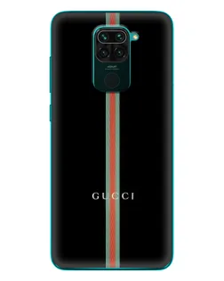Чехол для Xiaomi Redmi 10X с картинкой «Gucci — строгая линия»