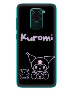 Чохол для Xiaomi Redmi 10X з картинкою «Kuromi — чорний мінімалізм» Чохол для Xiaomi Redmi 10X з картинкою «Kuromi — чорний мінімалізм»