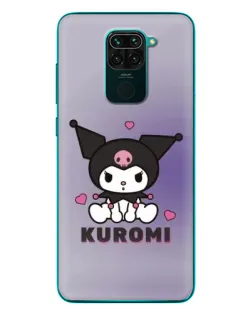 Чехол для Xiaomi Redmi 10X с картинкой «Kuromi — фиолетовый арт»