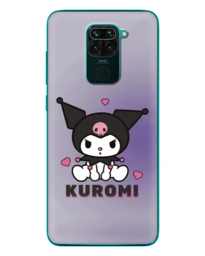 Чехол для Xiaomi Redmi 10X с картинкой «Kuromi — фиолетовый арт»