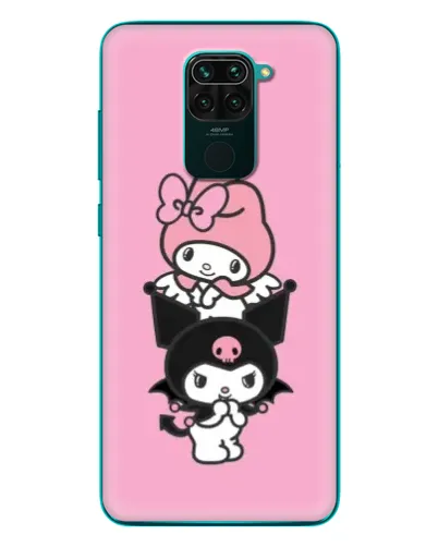 Чехол для Xiaomi Redmi 10X с картинкой «My Melody и Kuromi»