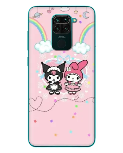 Чехол для Xiaomi Redmi 10X с картинкой «My Melody и Kuromi»