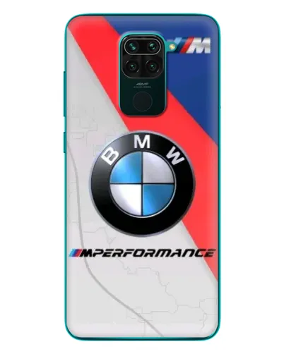 Чехол для Xiaomi Redmi 10X с картинкой «BMW Performance стиль» Чехол для Xiaomi Redmi 10X с картинкой «BMW Performance стиль»