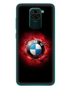 Чехол для Xiaomi Redmi 10X с картинкой «Логотип BMW — вспышка»