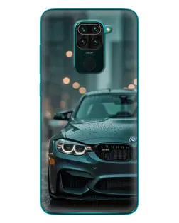 Чехол для Xiaomi Redmi 10X с картинкой «BMW в огнях города»