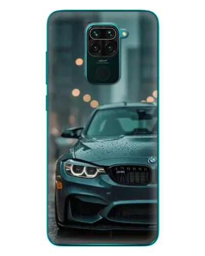 Чехол для Xiaomi Redmi 10X с картинкой «BMW в огнях города» Чехол для Xiaomi Redmi 10X с картинкой «BMW в огнях города»