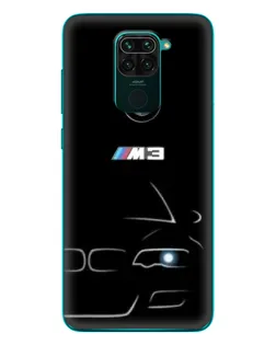 Чехол для Xiaomi Redmi 10X с картинкой «Минималистичный принт BMW M3»