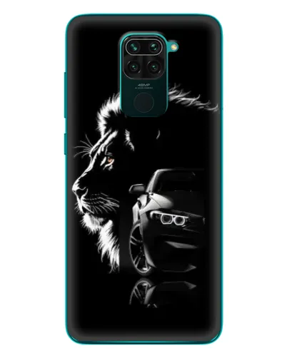Чехол для Xiaomi Redmi 10X с картинкой «BMW и лев» Чехол для Xiaomi Redmi 10X с картинкой «BMW и лев»
