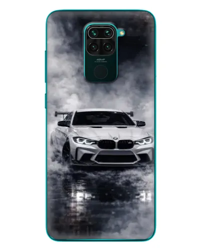 Чехол для Xiaomi Redmi 10X с картинкой «BMW сквозь туман» Чехол для Xiaomi Redmi 10X с картинкой «BMW сквозь туман»