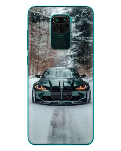 Чехол для Xiaomi Redmi 10X с картинкой «BMW в зимнем лесу» Чехол для Xiaomi Redmi 10X с картинкой «BMW в зимнем лесу»