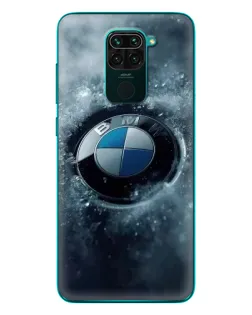 Чохол для Xiaomi Redmi 10X з картинкою «Логотип BMW — лід»