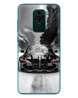 Чохол для Xiaomi Redmi 10X з картинкою «BMW — акварельний дрифт»