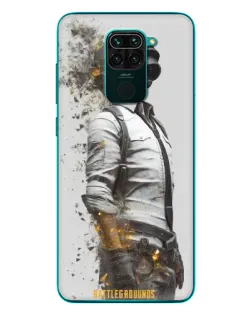 Чехол для Xiaomi Redmi 10X с картинкой «PUBG — боец в пыли»