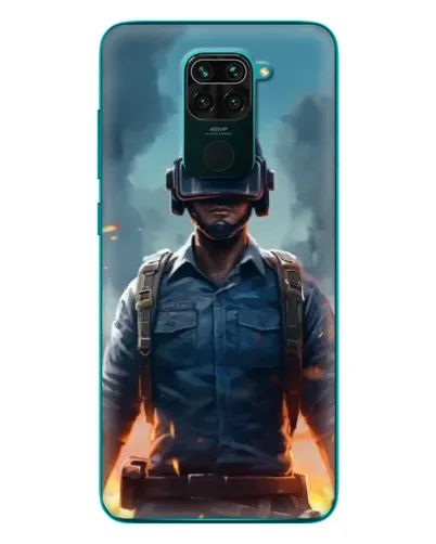 Чехол для Xiaomi Redmi 10X с картинкой «PUBG — реалистичный герой» Чехол для Xiaomi Redmi 10X с картинкой «PUBG — реалистичный герой»