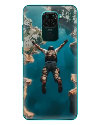 Чехол для Xiaomi Redmi 10X с картинкой «PUBG — свободное падение» Чехол для Xiaomi Redmi 10X с картинкой «PUBG — свободное падение»