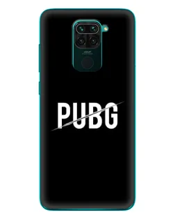 Чехол для Xiaomi Redmi 10X с картинкой «PUBG — белый логотип»