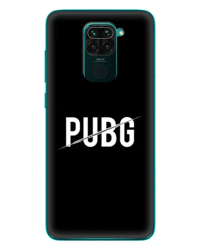 Чехол для Xiaomi Redmi 10X с картинкой «PUBG — белый логотип» Чехол для Xiaomi Redmi 10X с картинкой «PUBG — белый логотип»