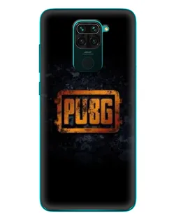 Чехол для Xiaomi Redmi 10X с картинкой «PUBG — золотой логотип»