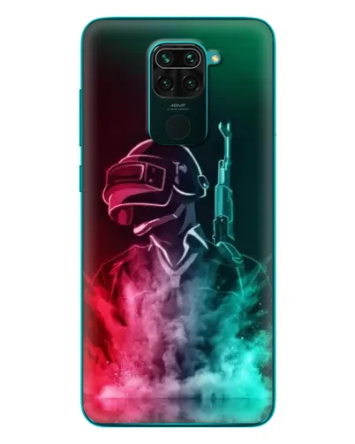 Чехол для Xiaomi Redmi 10X с картинкой «PUBG — огненный воин» Чехол для Xiaomi Redmi 10X с картинкой «PUBG — огненный воин»