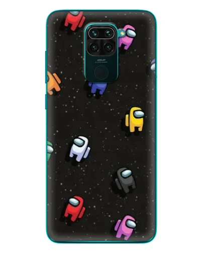 Чехол для Xiaomi Redmi 10X с картинкой «Космический паттерн Among Us»